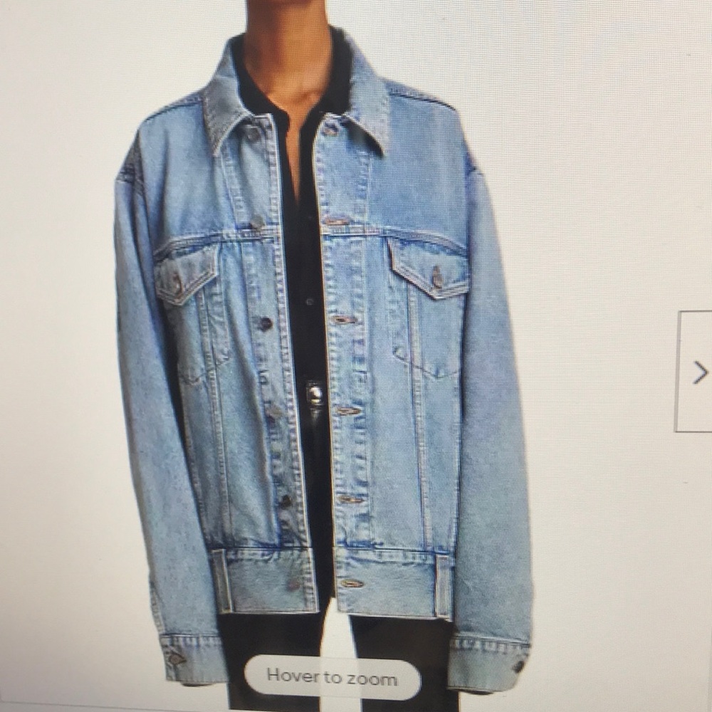 Khaite Crizzo denim Jacket button up jeans